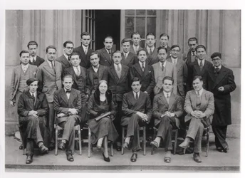 Classe di laurea della Ecole Normale Superieure, Parigi, 1931